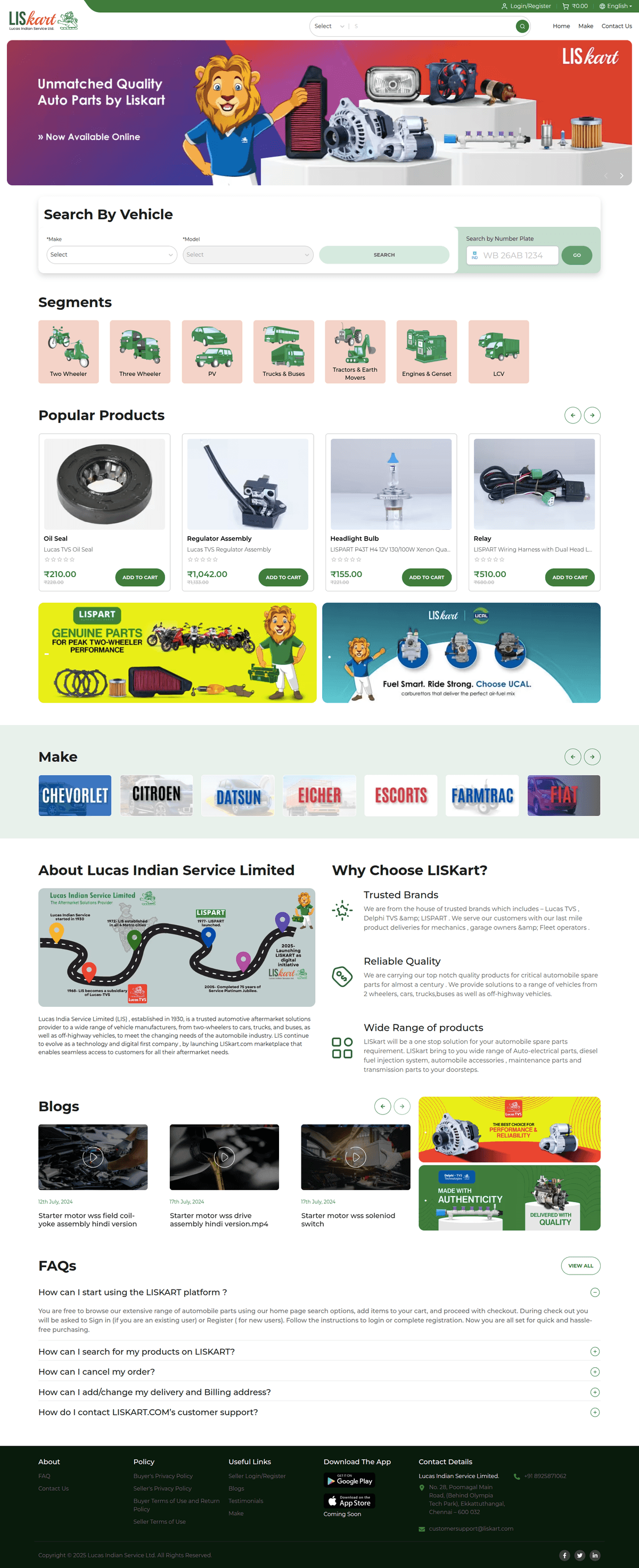 Liskart - Genuine Automotive Spare Parts Marketplace