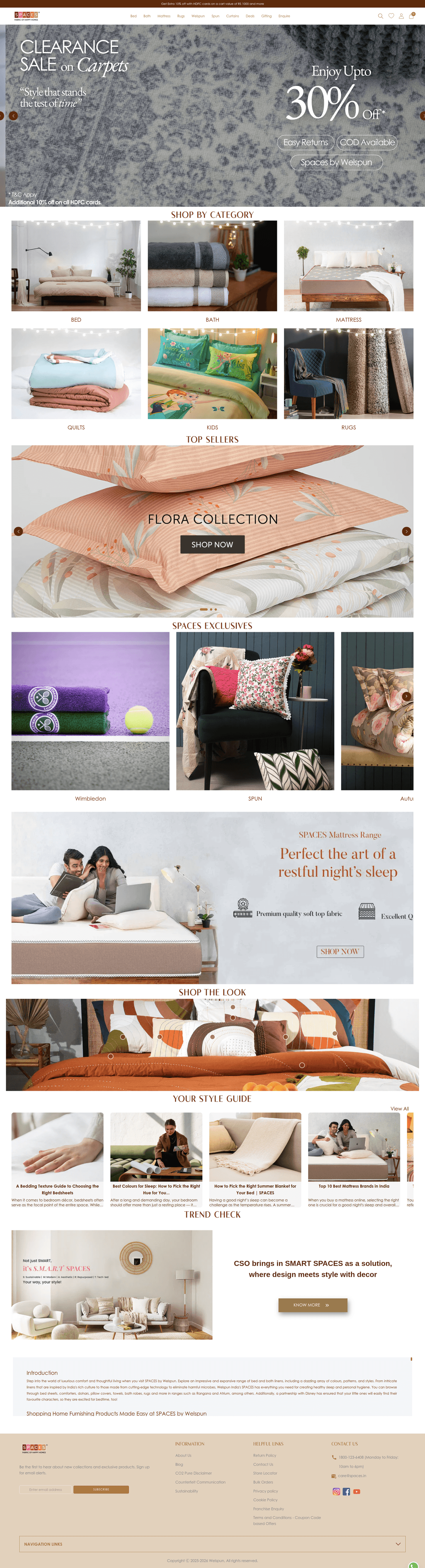 Spaces.in - Home Decor Platform